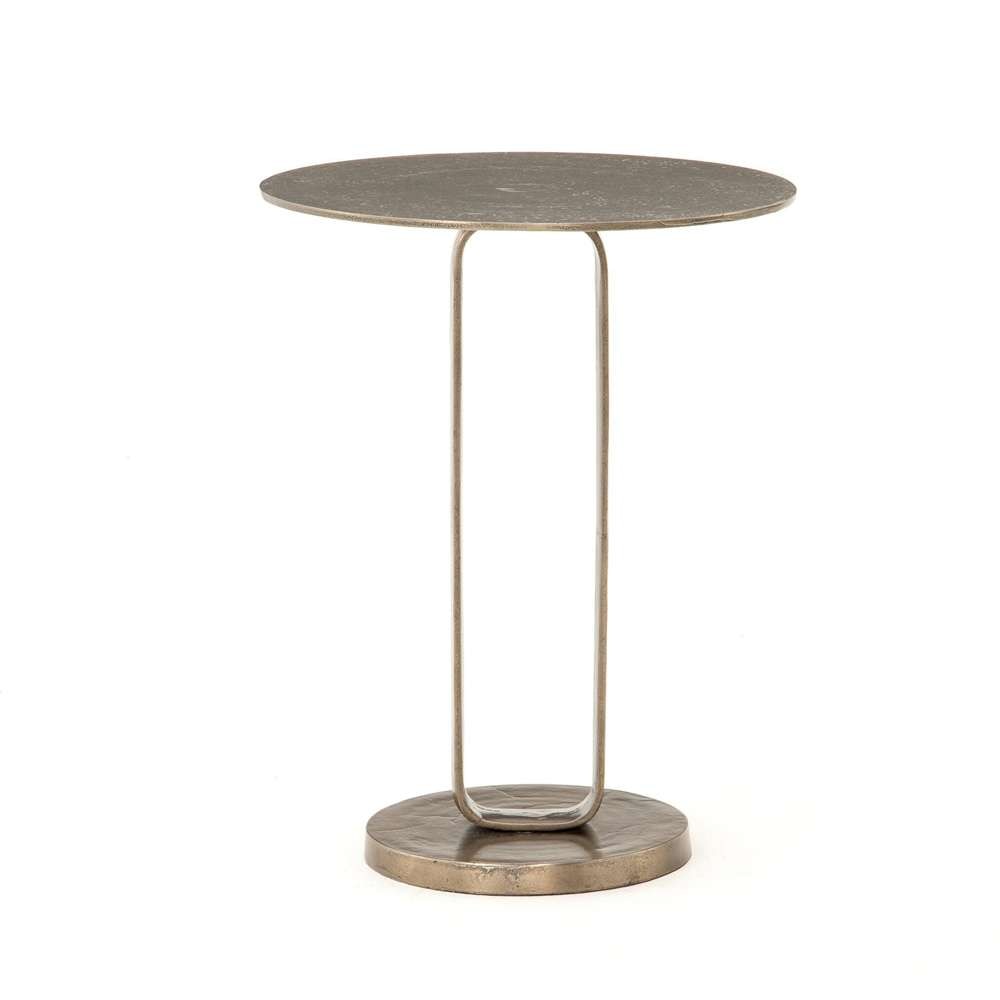 Four Hands - Douglas End Table - Aged Bronze - IMAR-215A veiw 2