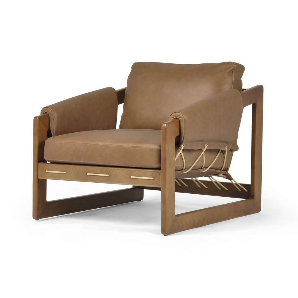 Four Hands - Dustin Chair - Palermo Cognac - 231320-001 veiw 1
