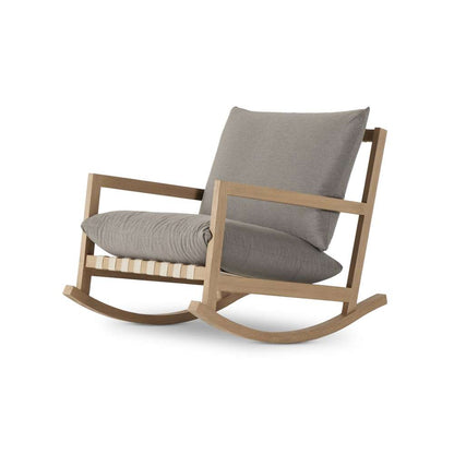 Four Hands - Duvall - Aiken Outdoor Rocking Chair-Charcoal - 235140-001 veiw 1