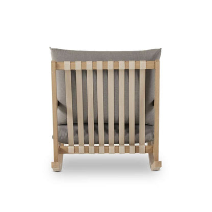 Four Hands - Duvall - Aiken Outdoor Rocking Chair-Charcoal - 235140-001 veiw 2