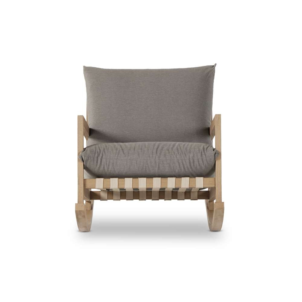 Four Hands - Duvall - Aiken Outdoor Rocking Chair-Charcoal - 235140-001 veiw 7