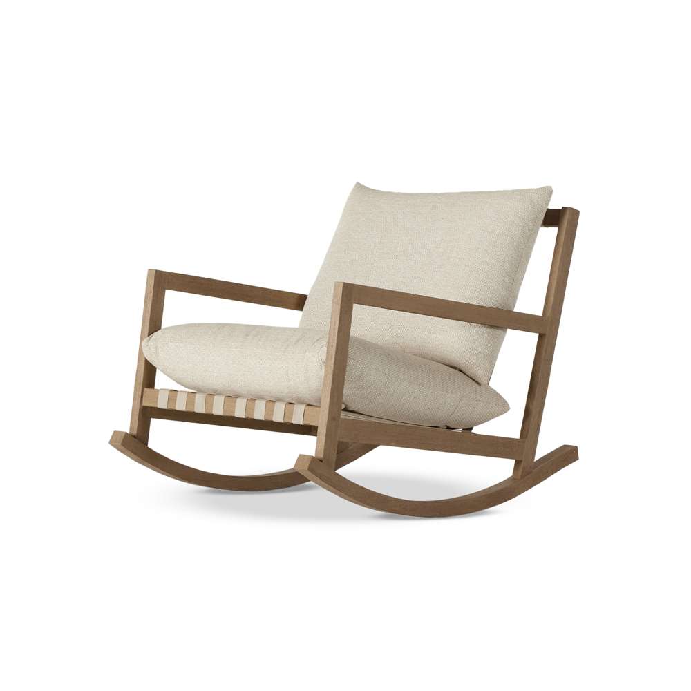 Four Hands - Duvall - Aiken Outdoor Rocking Chair-Faye Sand - 235140-003 veiw 1
