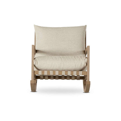 Four Hands - Duvall - Aiken Outdoor Rocking Chair-Faye Sand - 235140-003 veiw 3