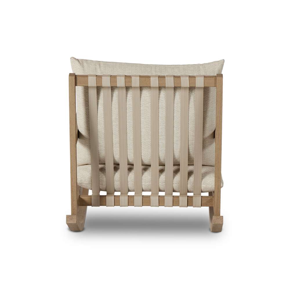 Four Hands - Duvall - Aiken Outdoor Rocking Chair-Faye Sand - 235140-003 veiw 5