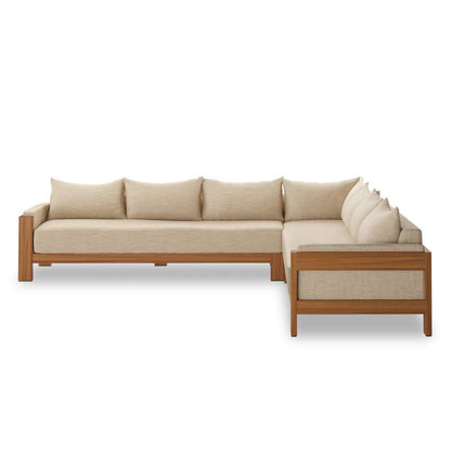 Four Hands - Duvall - Chapman Outdoor 3pc Sectional-Casa Cream - 238768-001 veiw 3