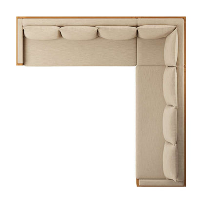 Four Hands - Duvall - Chapman Outdoor 3pc Sectional-Casa Cream - 238768-001 veiw 6