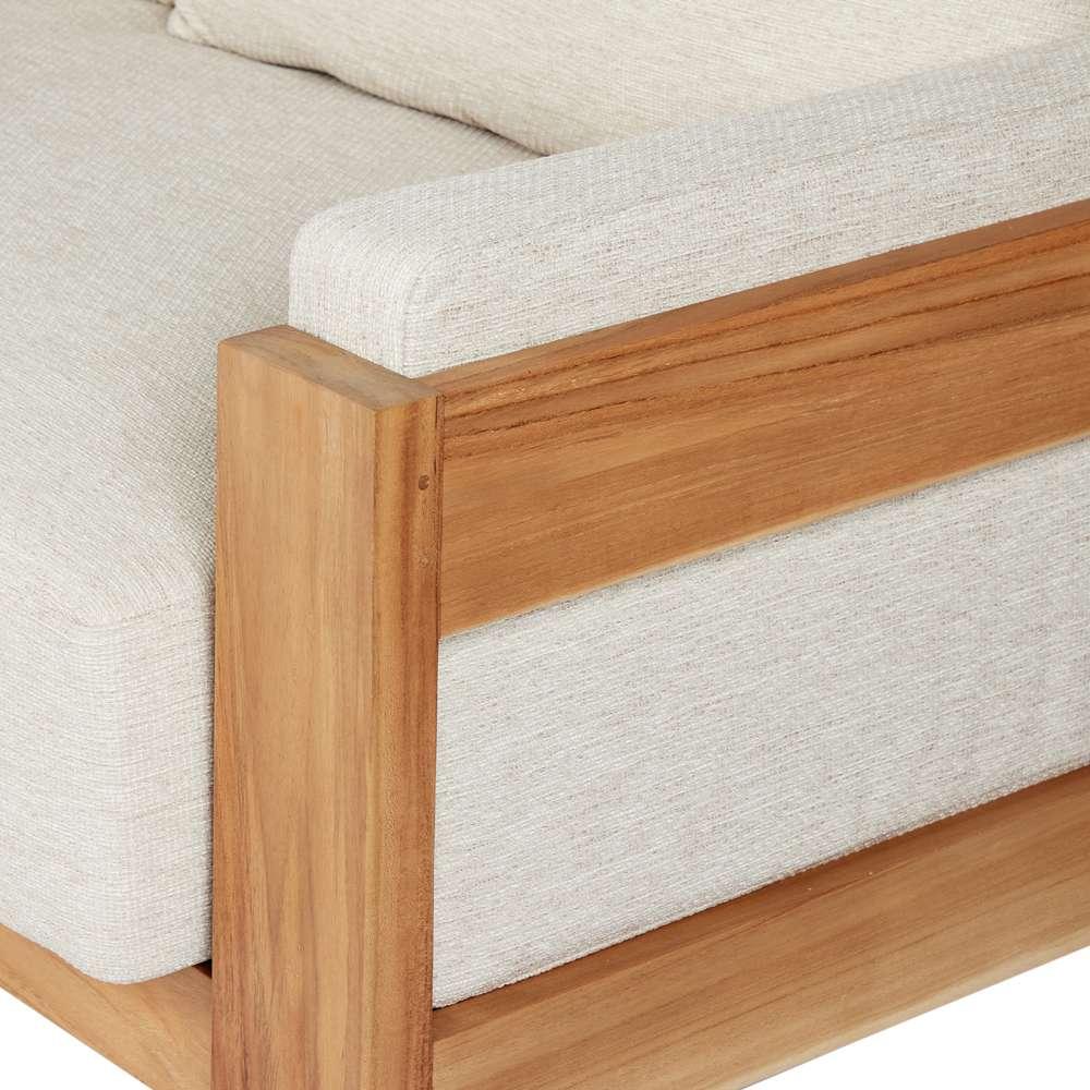 Four Hands - Duvall - Chapman Outdoor 3pc Sectional-Casa Cream - 238768-001 veiw 9
