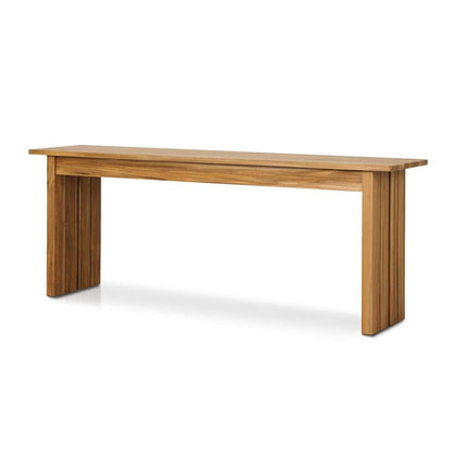 Four Hands - Duvall - Chapman Outdoor Console Table - Natural Teak - FSC - 241699-001 veiw 1