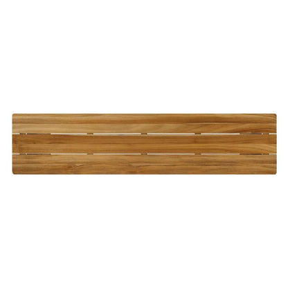 Four Hands - Duvall - Chapman Outdoor Console Table - Natural Teak - FSC - 241699-001 veiw 13