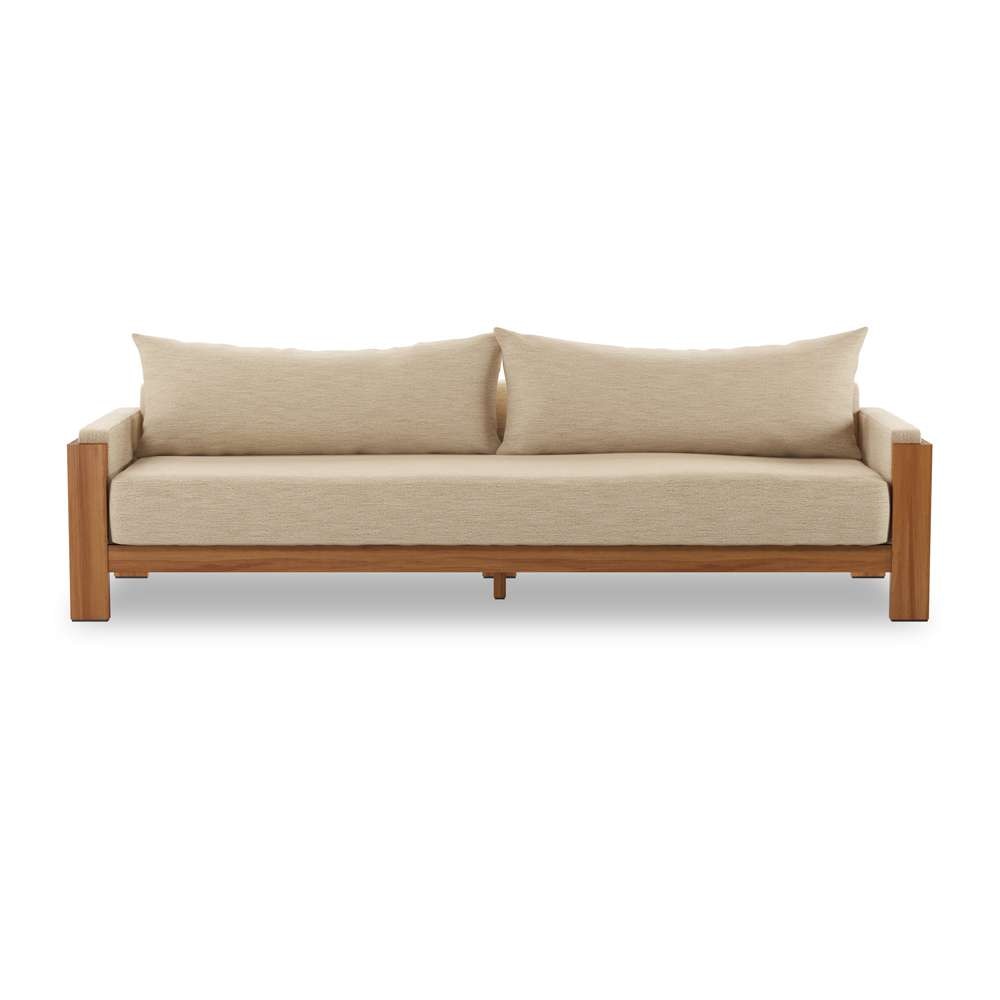 Four Hands - Duvall - Chapman Outdoor Sofa-106in-Casa Cream - 236813-003 veiw 4
