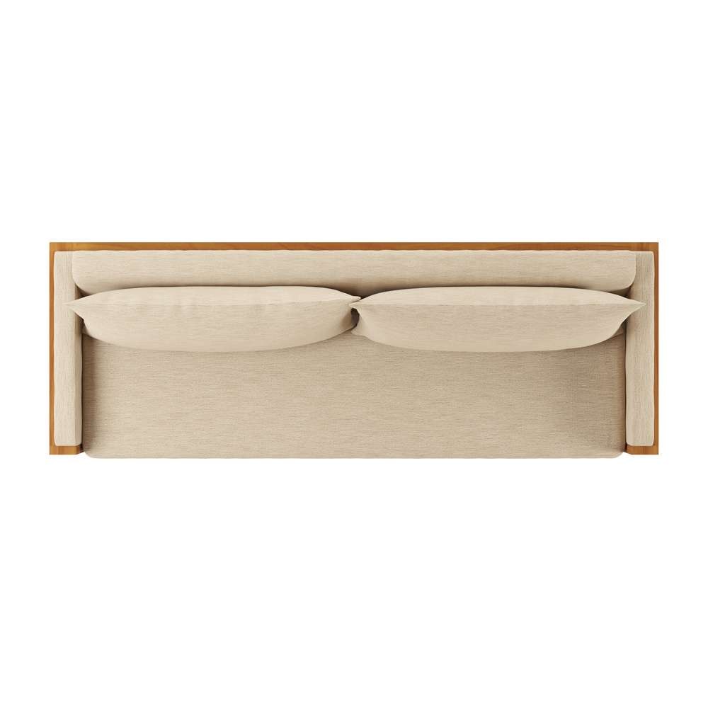 Four Hands - Duvall - Chapman Outdoor Sofa-106in-Casa Cream - 236813-003 veiw 7