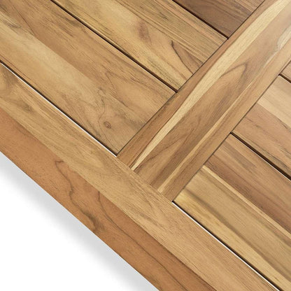 Four Hands - Duvall - Enders Outdoor Dining Table - Natural - Fsc - 239143-001 veiw 4