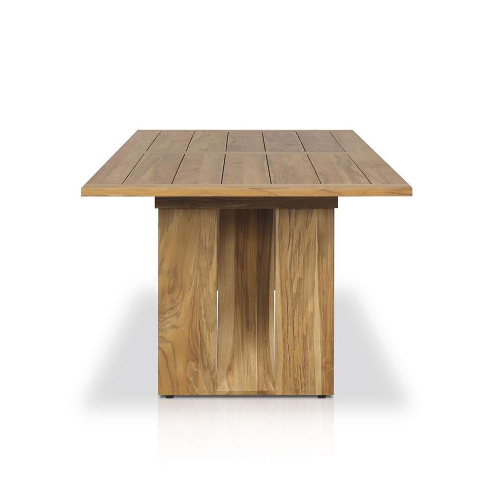 Four Hands - Duvall - Enders Outdoor Dining Table - Natural - Fsc - 239143-001 veiw 12