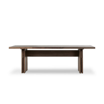 Four Hands - Duvall - Railay Outdoor Dining Table 96" - Stained Toasted Brown-FSC - 240965-001_CLOSEOUT view 4