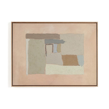Four Hands - Earthenware by Tyler Guinn - Vertical Grain White Oak Floater - 240173-001 view 1