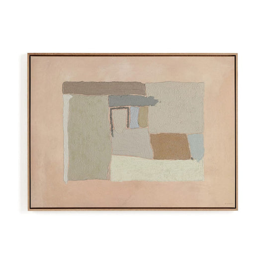 Four Hands - Earthenware by Tyler Guinn - Vertical Grain White Oak Floater - 240173-001 view 1