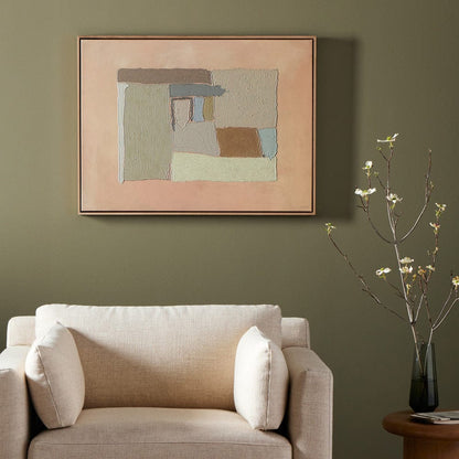 Four Hands - Earthenware by Tyler Guinn - Vertical Grain White Oak Floater - 240173-001 view 7