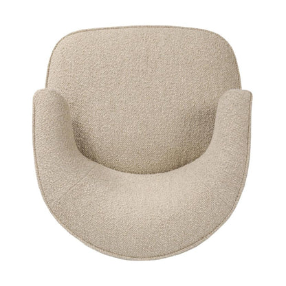 Four Hands - Easton - Dottie Swivel Chair - Berber Oatmeal - 241281-001 veiw 4