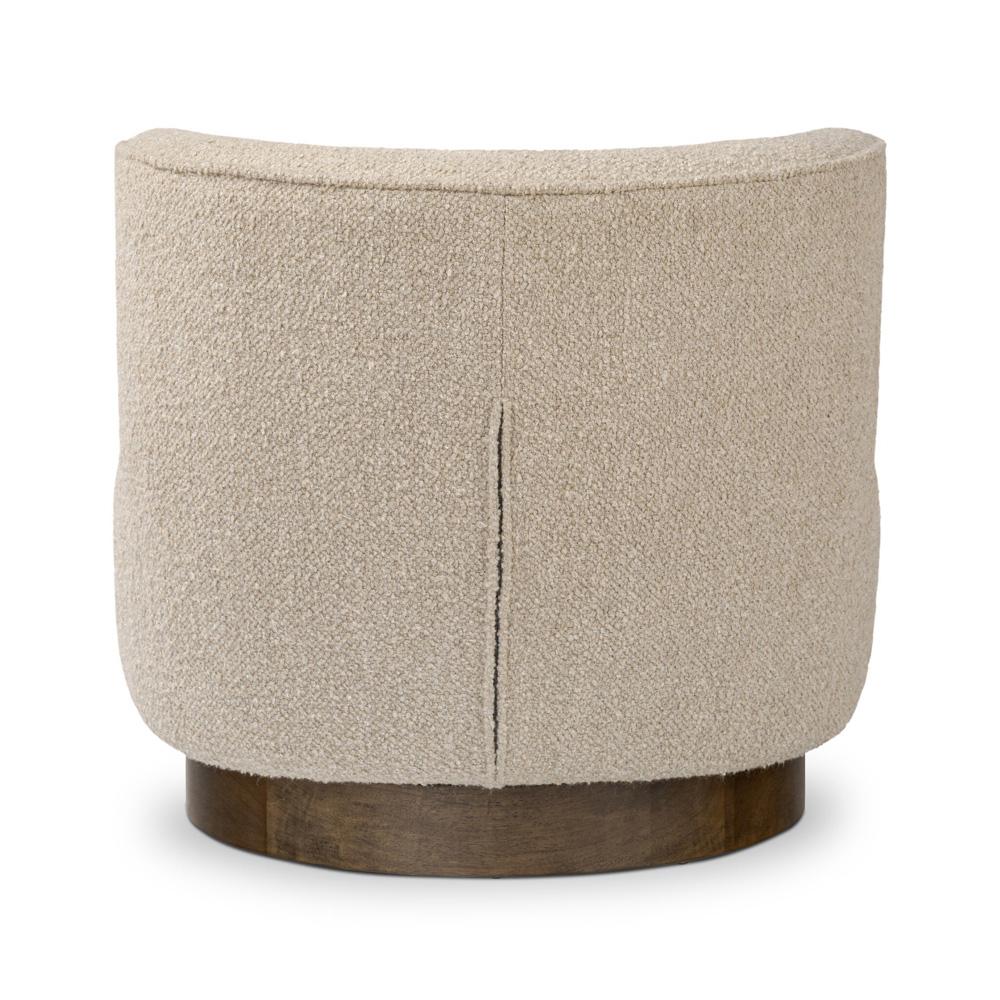 Four Hands - Easton - Dottie Swivel Chair - Berber Oatmeal - 241281-001 veiw 5