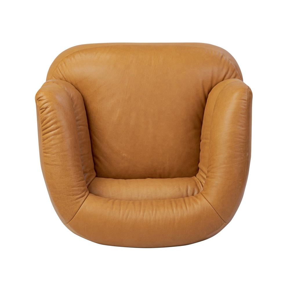 Four Hands - Easton - Gerrie Swivel Chair - Brickhouse Butterscotch - 233227-001 veiw 4