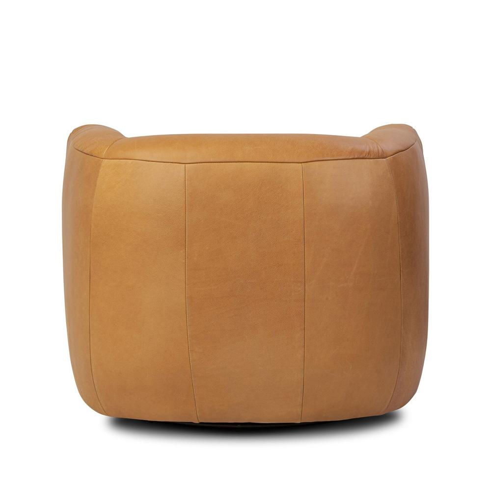 Four Hands - Easton - Gerrie Swivel Chair - Brickhouse Butterscotch - 233227-001 veiw 5