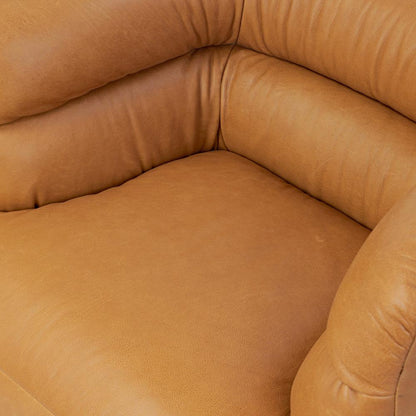Four Hands - Easton - Gerrie Swivel Chair - Brickhouse Butterscotch - 233227-001 veiw 7