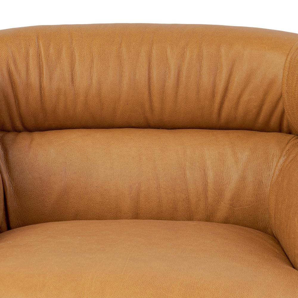 Four Hands - Easton - Gerrie Swivel Chair - Brickhouse Butterscotch - 233227-001 veiw 8