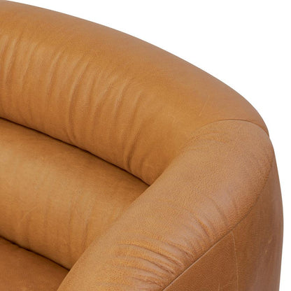 Four Hands - Easton - Gerrie Swivel Chair - Brickhouse Butterscotch - 233227-001 veiw 10