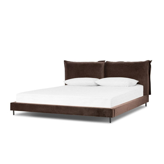 Four Hands - Easton - Inwood Queen Bed - Surrey Cocoa - 109378-009 veiw 1