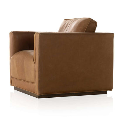 Four Hands - Easton - Kiera Swivel Chair - Palermo Cognac - 106065-014 veiw 3