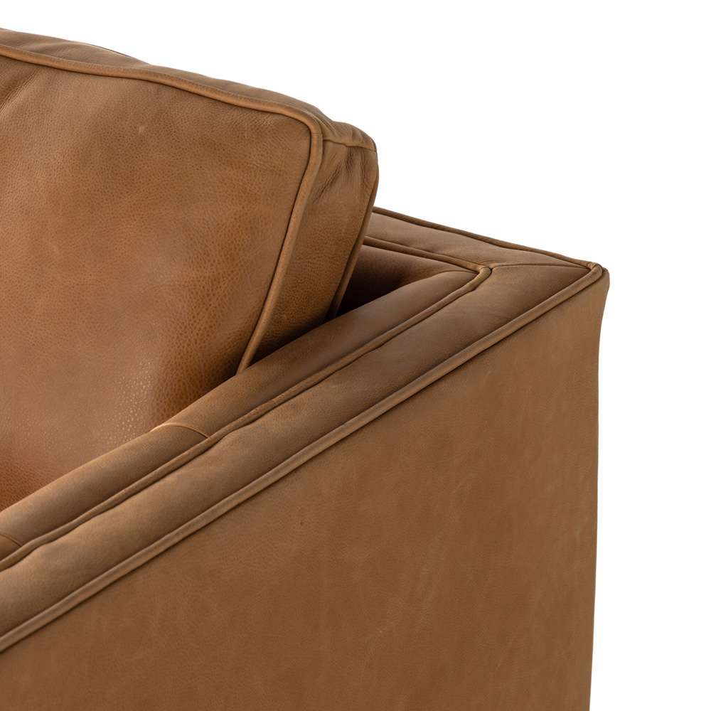Four Hands - Easton - Kiera Swivel Chair - Palermo Cognac - 106065-014 veiw 6
