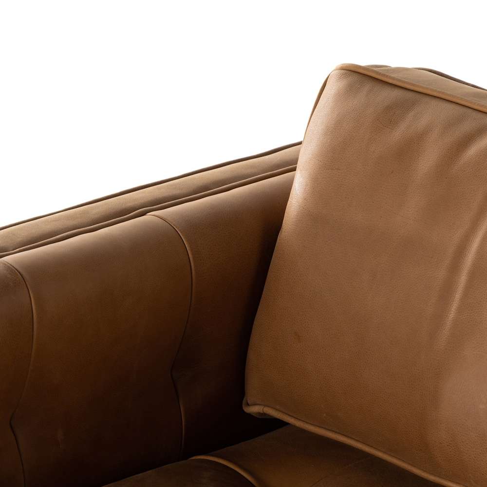Four Hands - Easton - Kiera Swivel Chair - Palermo Cognac - 106065-014 veiw 7