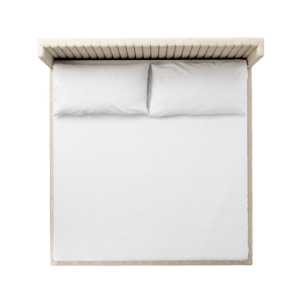 Four Hands - Easton - Montgomery King Bed - Thames Cream - 227776-008 view 5