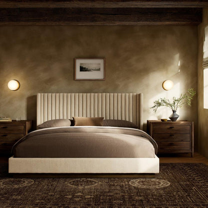 Four Hands - Easton - Montgomery King Bed - Thames Cream - 227776-008 veiw 4