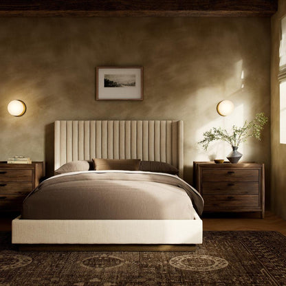 Four Hands - Easton - Montgomery Queen Bed - Thames Cream - 227776-007 view 4