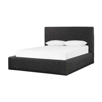 Four Hands - Easton - Quincy Bed-Lisbon Charcoal-King - 235838-002 veiw 1