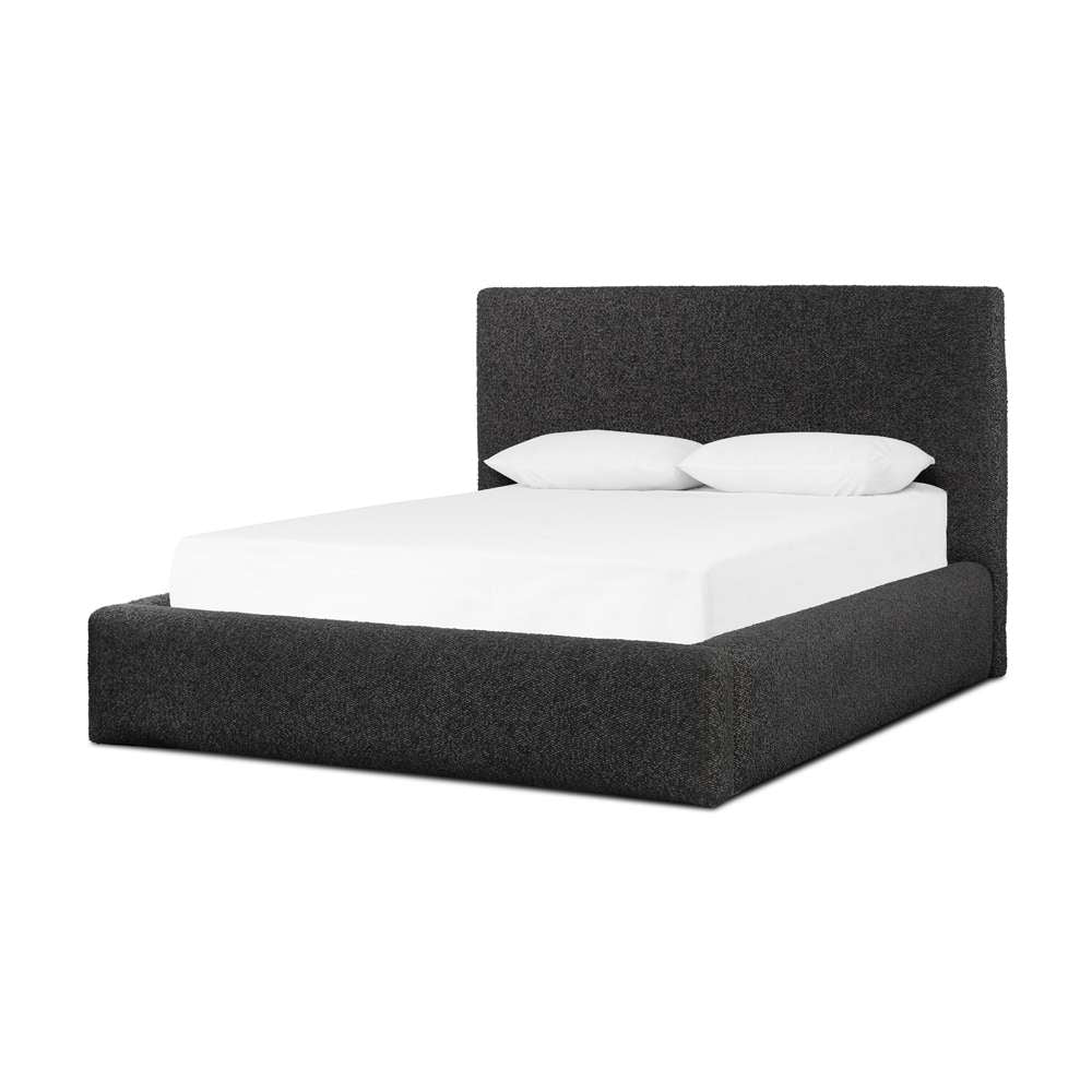 Four Hands - Easton - Quincy Bed-Lisbon Charcoal-Queen - 235838-001 veiw 1