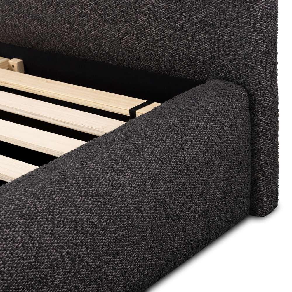 Four Hands - Easton - Quincy Bed-Lisbon Charcoal-Queen - 235838-001 veiw 5