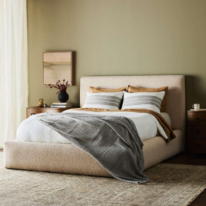 Four Hands - Easton - Quincy Bed-Lisbon Cream-King - 235838-004 veiw 6