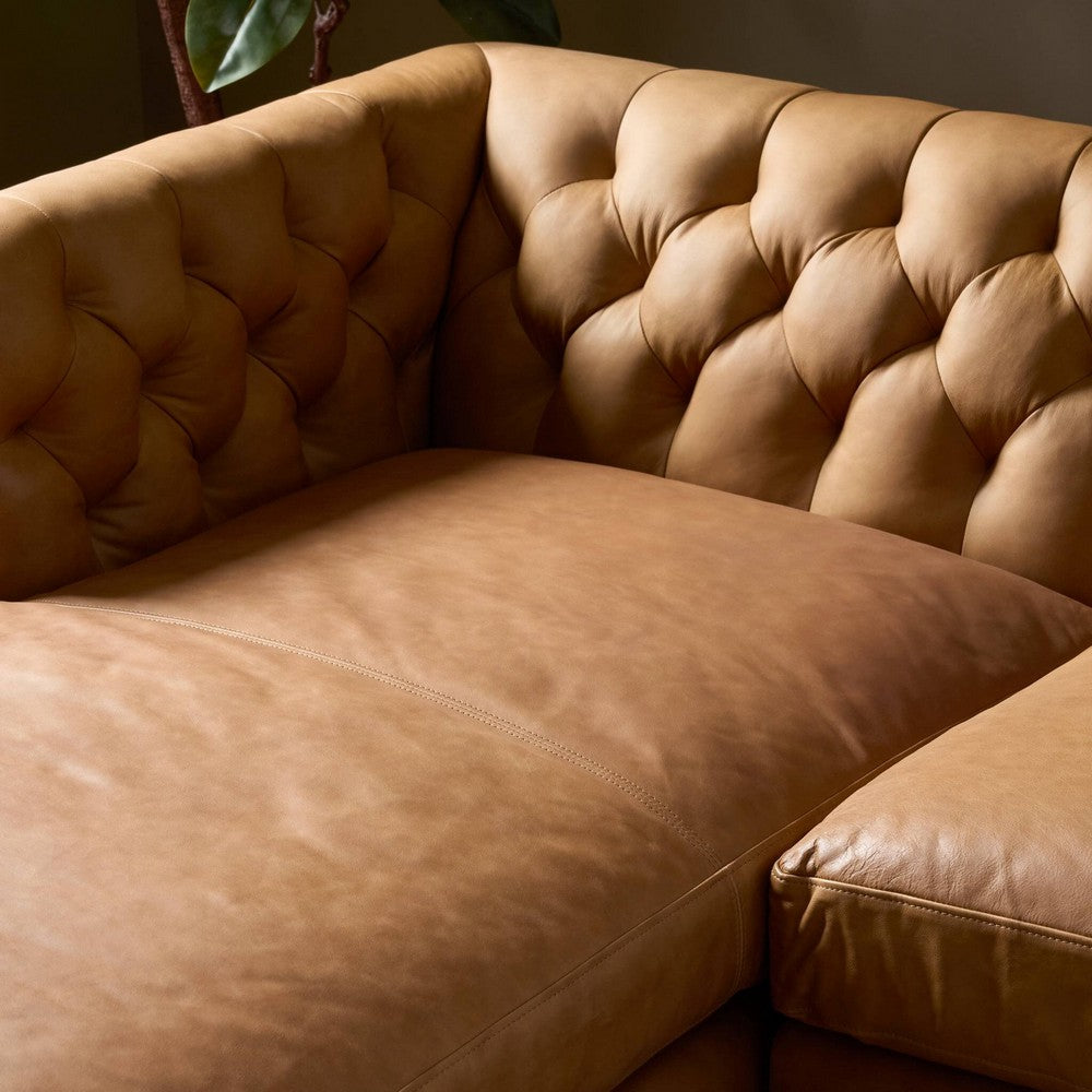 Four Hands - Easton - Thurston 2-Piece Sectional - Cascara Cognac - 248666-001_CLOSEOUT view 9