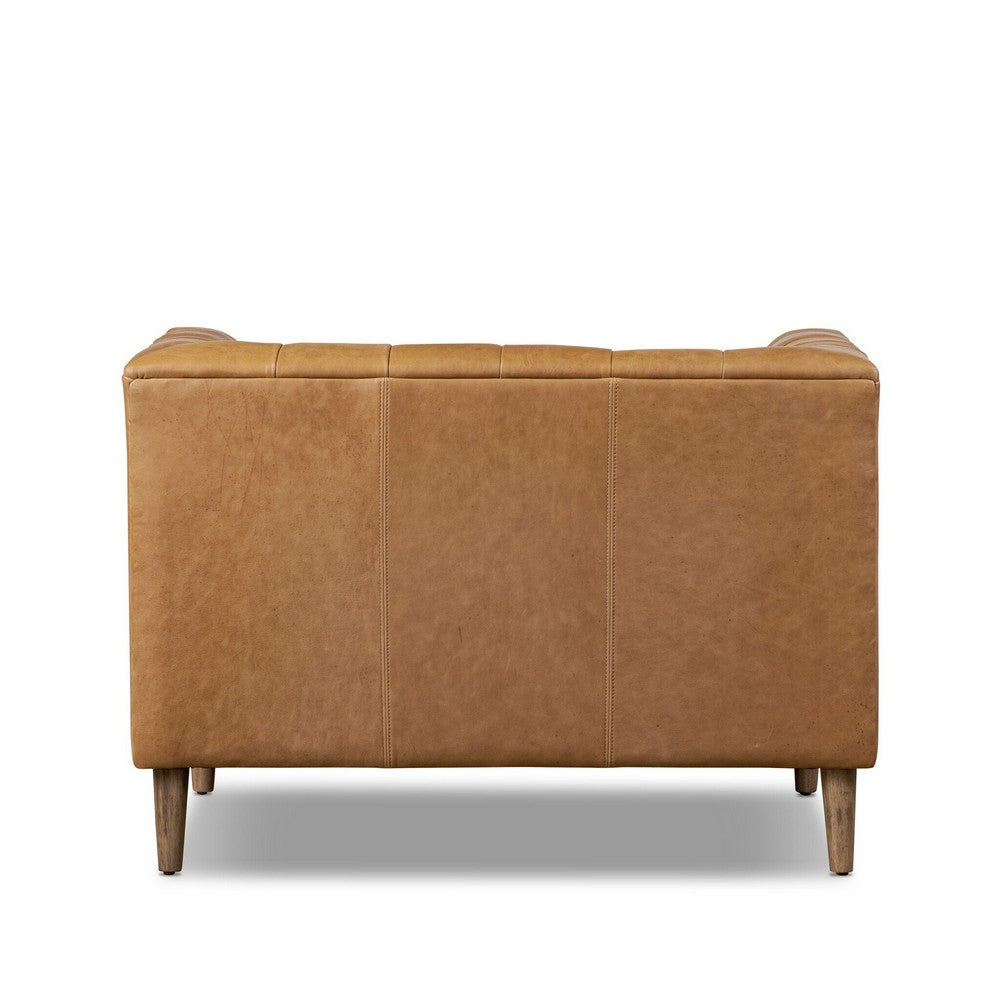 Four Hands - Easton - Thurston Rounded Leg Chair - Cascara Cognac - 237020-004_CLOSEOUT view 4