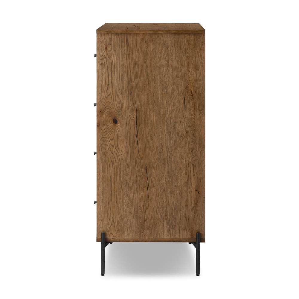 Four Hands - Eaton 5 Drawer Dresser - Amber Oak Resin - 109284-002 veiw 7