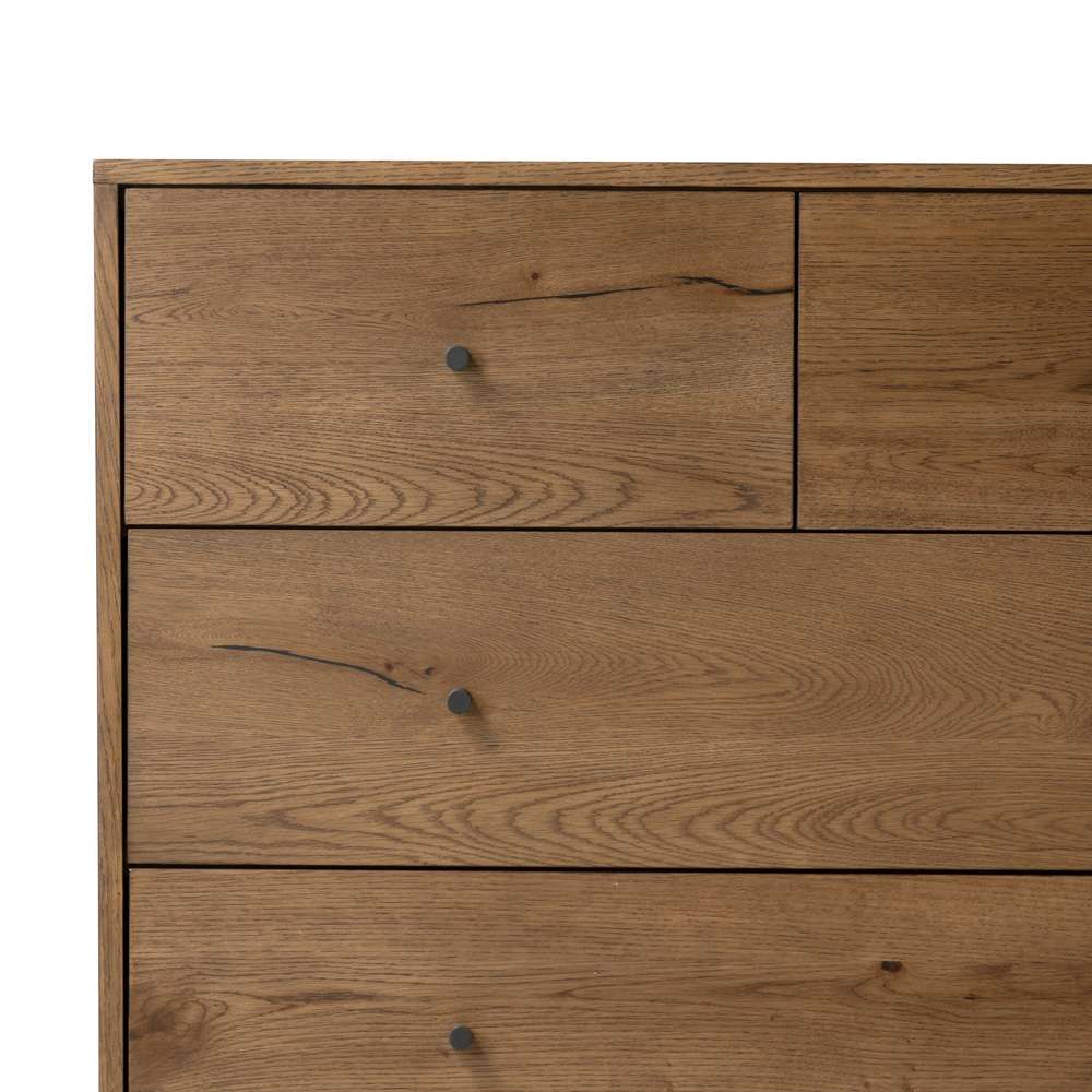 Four Hands - Eaton 5 Drawer Dresser - Amber Oak Resin - 109284-002 veiw 8