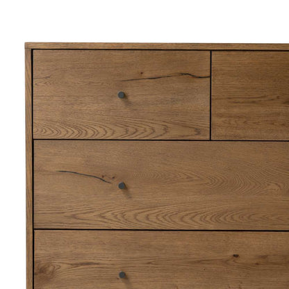 Four Hands - Eaton 5 Drawer Dresser - Amber Oak Resin - 109284-002 veiw 8