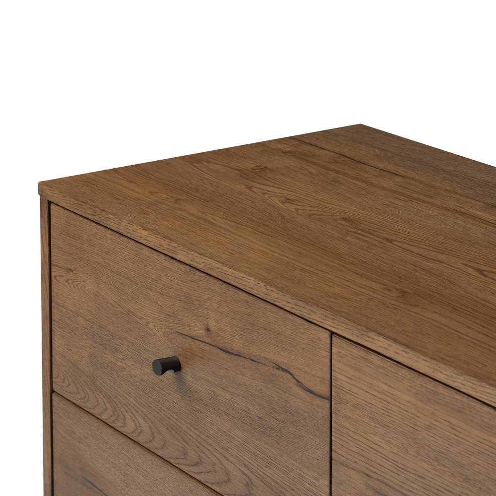Four Hands - Eaton 5 Drawer Dresser - Amber Oak Resin - 109284-002 veiw 10