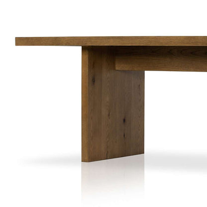 Four Hands - Eaton Dining Table - Amber Oak Resin - 228017-003 veiw 12