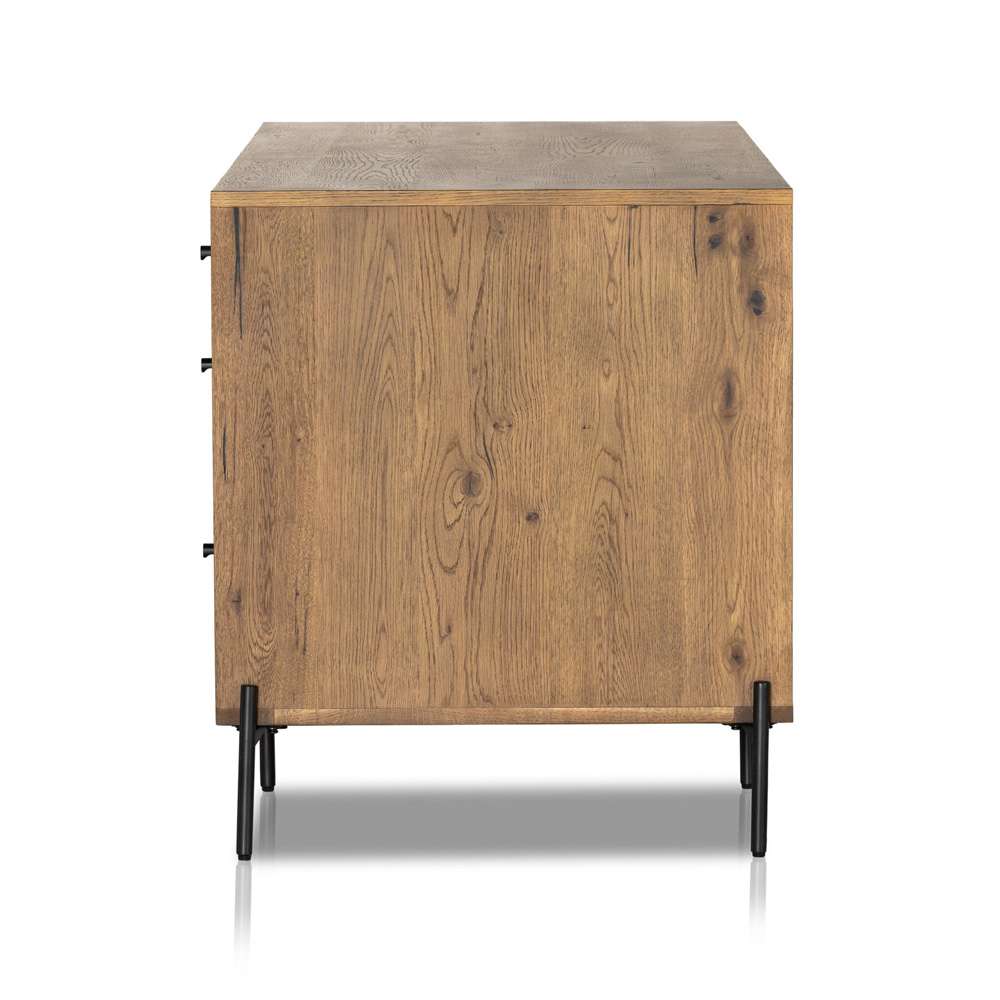 Four Hands - Eaton Executive Desk - Amber Oak Resin - 227862-002 veiw 6