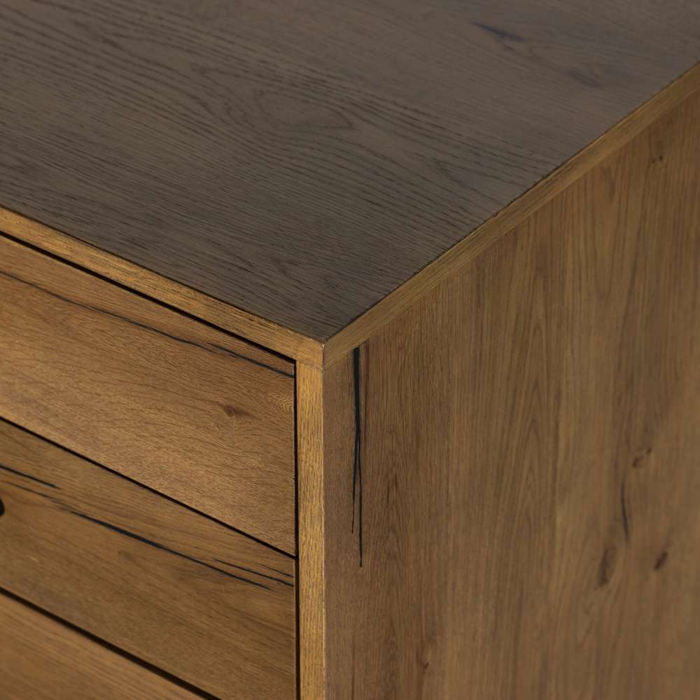 Four Hands - Eaton Executive Desk - Amber Oak Resin - 227862-002 veiw 9