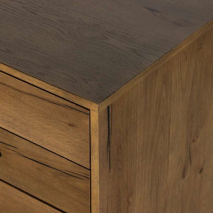 Four Hands - Eaton Executive Desk - Amber Oak Resin - 227862-002 veiw 9