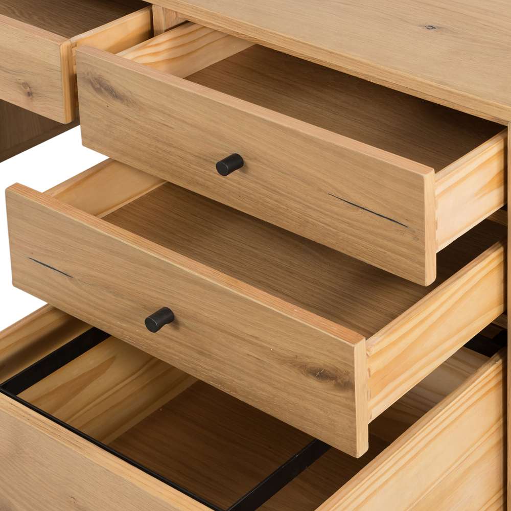 Four Hands - Eaton Executive Desk - Light Oak Resin - 227862-001 veiw 4
